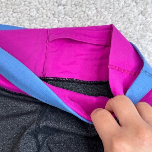 Lululemon Astro Wunder Under Crop Legging Low Rise Heathered Black VINTAGE - Picture 6 of 9